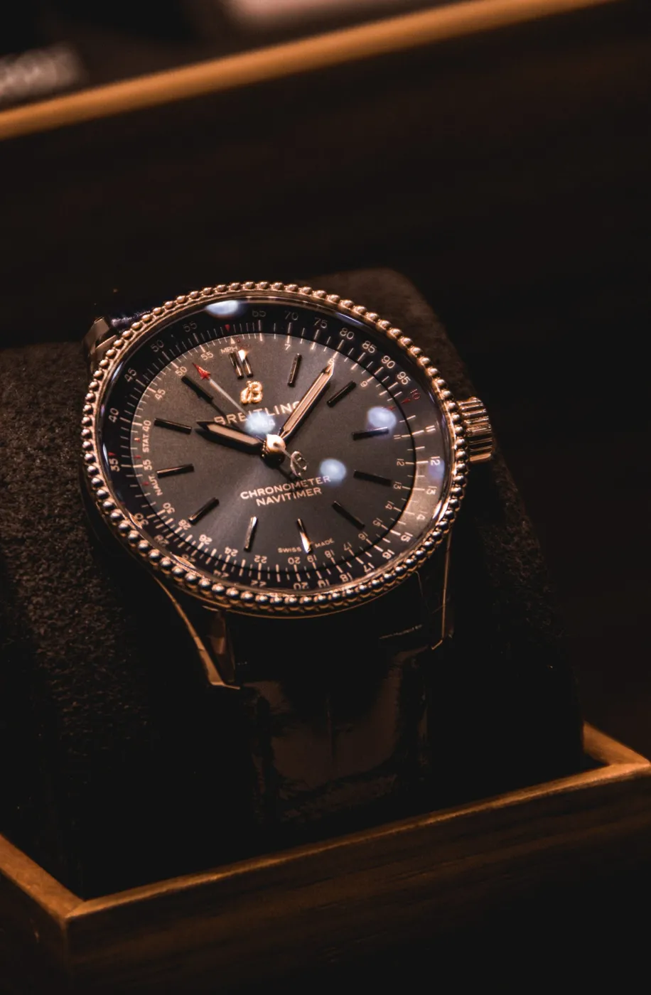Man muss nicht ein Pilot sein, um eine Breitling tragen zu können